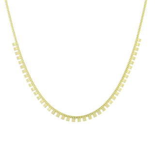 Mini square necklace