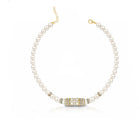 IMPERIAL WHITE PEARLS CHOKER