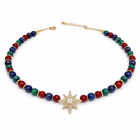 MULTI STONES STAR CHOKER