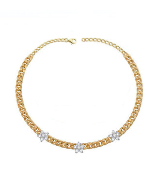 CUBAN FLOWER CHOKER