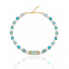 IMPERIAL TIFFANY PEARLS PINK CHOKER