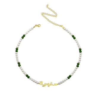 WHITE PEARLS SAUDIA ANA CHOKER