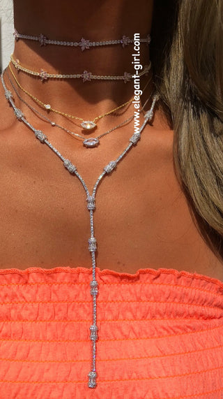 ONE MARQUISE NECKLACE