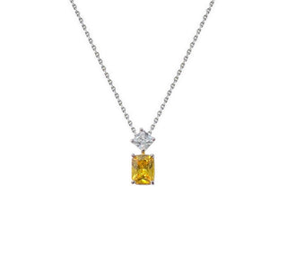EMERALD YEDLLOW NECKLACE