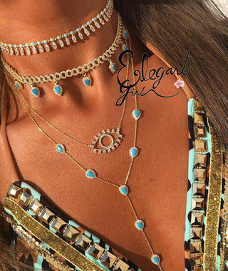 DIAMOND EYE NECKLACE