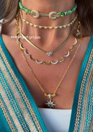 FLAT PRINCESS NECKLACE