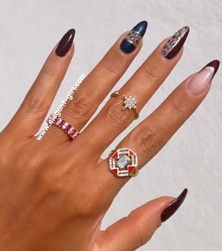 RUBY BAGUETTE RING