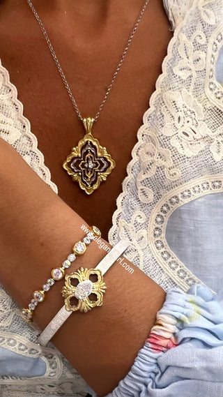 THE LUXURY BUBBLE TENNIS BRACELET