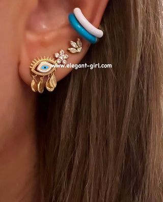 NEON COLORS PLAIN EAR CLIP