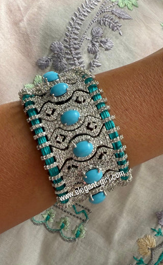 Riviera Turquoise Bracelet - ELEGANT GIRLS