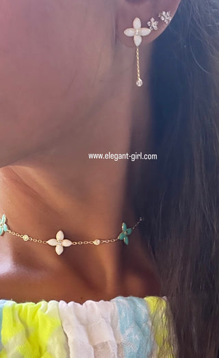 TIFFANY X WHITE JULI CHOKER