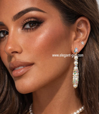 IMPERIAL RAINBOW EARRING - ELEGANT GIRLS