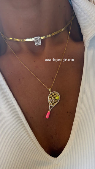 TENNIS PLAY NECKLACE