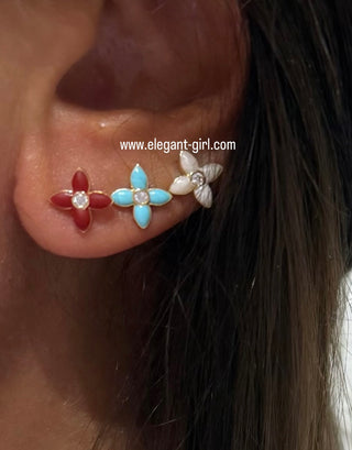 MINI PEARLY JULI STUD EARRING