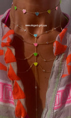DOUBLE SIDE HEART BODY CHAIN