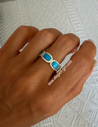 TURQUOISE FIRUZ RING