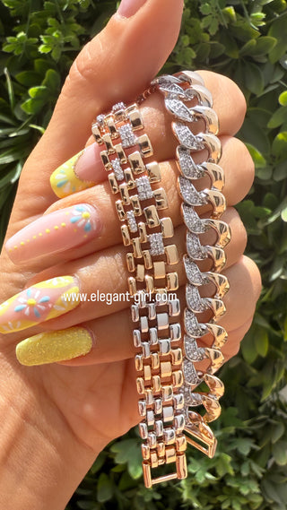 TRI COLOR ROLEX BRACELET