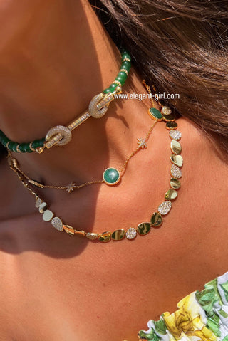 ✨MALACHITE STAR NECKLACE✨