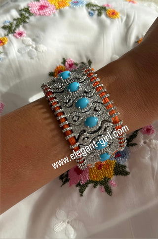 Riviera Sunset Turquoise Bracelet - ELEGANT GIRLS