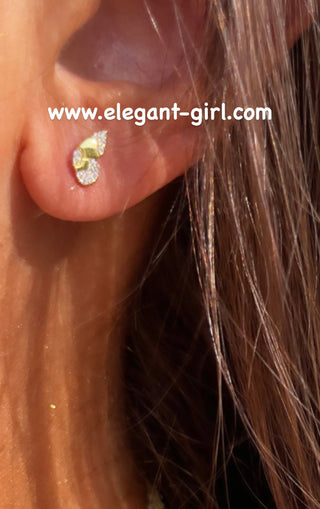 THE MINI HALF BUTTERFLY EARRING