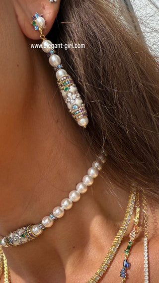 IMPERIAL RAINBOW EARRING - ELEGANT GIRLS