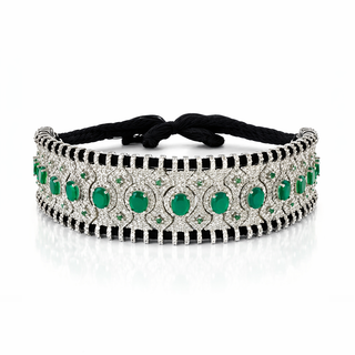 Black Riviera Noir Choker - ELEGANT GIRLS