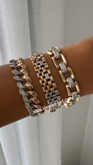 TRI COLOR ROLEX BRACELET
