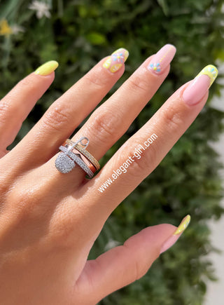 TRI COLOR CLIP RING