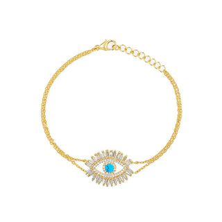 SMALL BAGUETTE EYE BRACELET