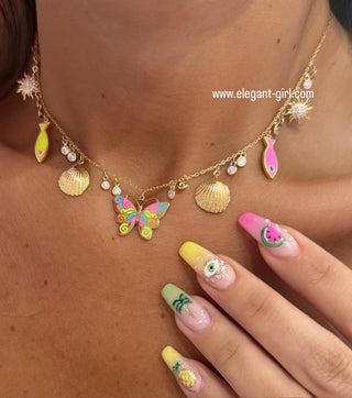 BUTTERFLY SUMMER CHOKER🦋☀️🏖️