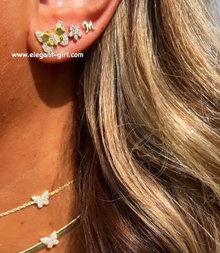 THE MINI FULL BUTTERFLY EARRING