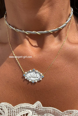 ✨ ITALIAN TWIST SILK CHOKER