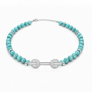THE POWER SILVER FIRIUZ CHOKER