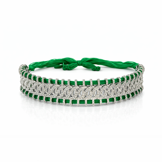 Riviera Emerald Chain Choker - ELEGANT GIRLS