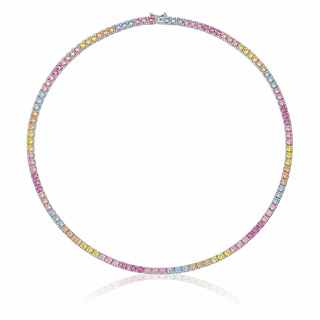 OMBREH TENNIS NECKLACE