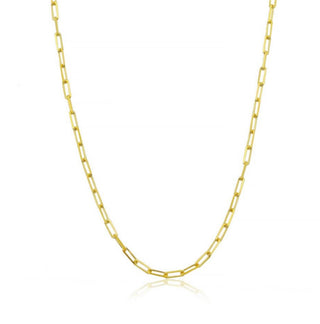 PLAIN GOLD LINK CHAIN