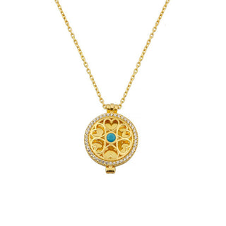 LOCKET WITH INITIAL LETTER NECKLACE