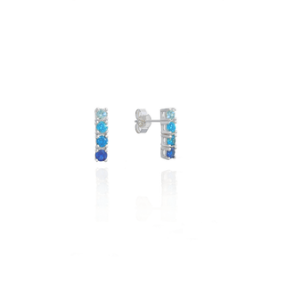 OMBRE BLUE EARRING