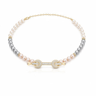 ✨ Power Pearl Ombré Choker