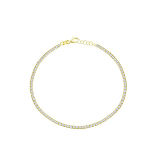 GOLD TENNIS ANKLET