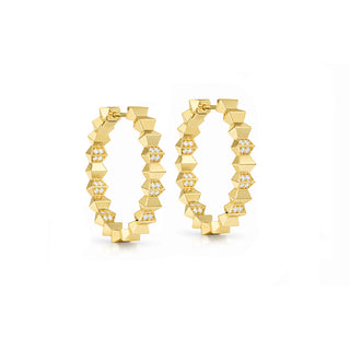 ✨Chevron Gold Earring