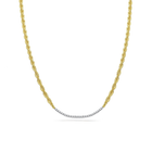 CURLY TENNIS  NECKLACE
