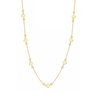 HEARTS WAIST CHAIN OR LONG NECKLACE