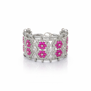 Blossom Ruby Bracelet - ELEGANT GIRLS