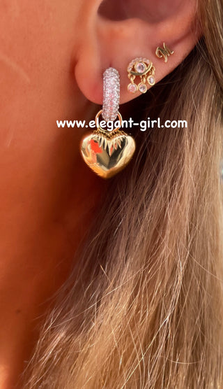 BALOON HOOP EARRING