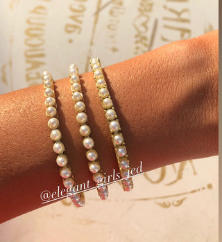 PEARLS LOVE BRACELET