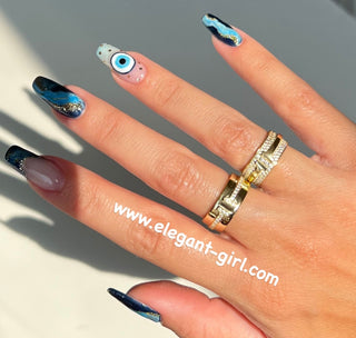 GOLD T RING