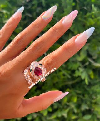 LUXURY ROSE SERPENTI SEDUTTORI RING