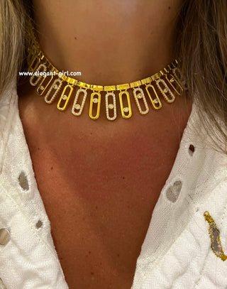 GOLD ICONIC MOVE NECKLACE
