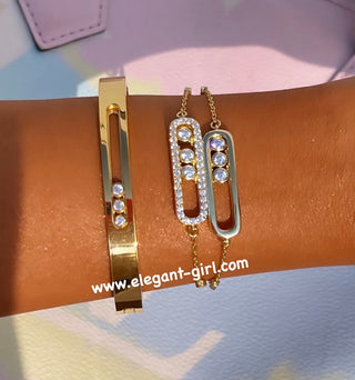 GOLD DUETTO MOVE BRACELET